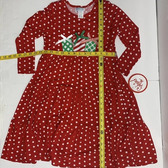 funtasia too Girls Rare Christmas Dress Sz 6X NWT - Picture 3 of 6